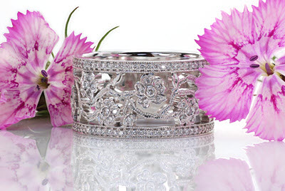 Wedding Rings and Wedding Bands at Knox Jewelers. Micro pave wedding rings and diamond rings.