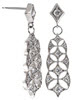 Midnight Star Diamond Dangle Earrings - Diamond Earrings