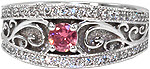 Fancy Pink - Fancy Color Diamond Rings