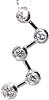 Bezel Set Journey .53 - Diamond Pendants