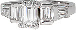 Majestic Emerald - Fancy Shape Engagement Rings