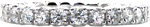 4 Prong Eternity - Diamond Wedding Bands