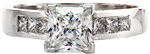 Princess Cathedral - Classic Engagement Rings