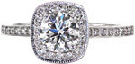 Amante - Halo Engagement Rings - Amante, Halo