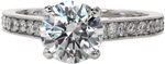 Graceful - Classic Engagement Rings - Cathedral, Pave, Basket Crown