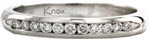 Petite Channel - Diamond Wedding Bands