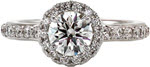 Tulip - Round Engagement Rings - Round Halo, Halo