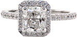 Classic Cushion Halo - Halo Engagement Rings - Cushion Cut, Halo, Amante