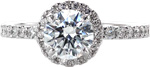 Design 1714 - Custom Design Rings - Tulip, Amante, Halo