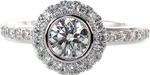 Design 1718 - Custom Design Rings - Tulip, Round Halo, Bezel, Halo
