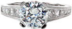 Diva - Round Engagement Rings - Princess Channel