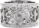 Design 1825 - Unique Wedding Bands - Heirloom Band