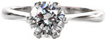 Lattice - New Engagement Rings - 6 Prong, Solitaire