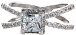 Galaxy - Fancy Shape Engagement Rings - Halo, Princess Cut, Split Shank
