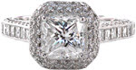 Design 2024 - Micro Pavé Engagement Rings - Passion, Firenze, Radiant, Micro Pave, Halo