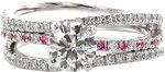 Starfish - Custom Design Rings - Fuego, Pink Sapphire
