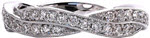 Lalana - New Wedding Bands - Diamond Lace, Weave