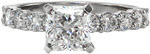 Kelsey Marie - Custom Design Rings - Radiant, Shared Prong