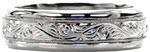 Hand Engraved North Shore - Mens Wedding Rings - Hand Engraved