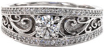 Arabella - Micro Pavé Engagement Rings - Arabella