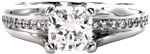 Radiant River - Custom Design Rings - River, Radiant
