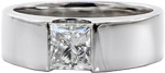 Princess Solstice - Solitaire Engagement Rings