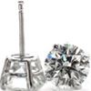 .20 ct tw Round Studs - Diamond Earrings