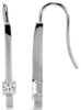 1/3ct Princess Diamond Drops - Diamond Earrings