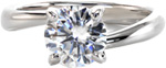 Jerusha - Contemporary Engagement Rings