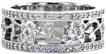 Design 2266 - New Wedding Bands - Jinhae Blossom, Heirloom Band