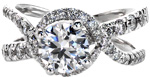 Nova - Micro Pavé Engagement Rings