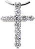 Diamond Cross - Diamond Pendants