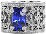 Design 2352 - Unique Wedding Bands - Caledonia, Knox Signature Rings