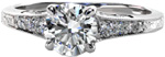 Barcelona (Polished Sides) - Custom Design Rings - Barcelona, Filigree