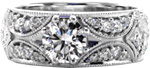 North Star - Unique Wedding Bands - North Star, Knox Signature Rings