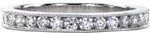 Vita .4 - Diamond Wedding Bands - Vita, channel, milgrain