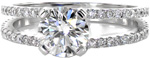 Design 2438 - Custom Design Rings - Split Shank
