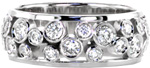 Champagne - Diamond Wedding Bands