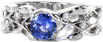 Sapphire Allamanda - Sapphire Engagement Rings - Allamanda