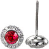 Round Tulip Earrings - Color Earrings