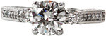 Southern Charm - Classic Engagement Rings - Three Stone, Micro Pave