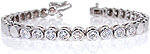Add-A-Diamond Round Link - Bracelets