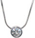 Bezel Solitaire - 1/5 ct - Diamond Pendants