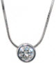 Bezel Solitaire - 1/4 ct - Diamond Pendants