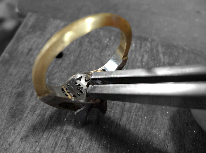 How often will my white gold ring need to be rhodium plated ...