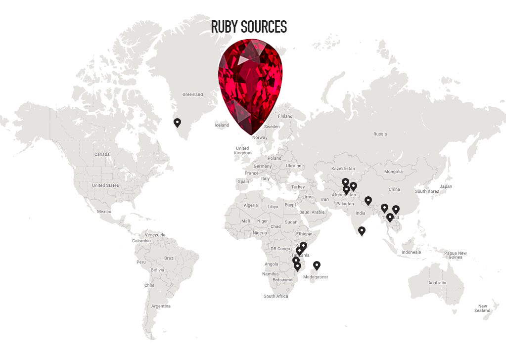 Ruby-Map Unique Engagement Rings 
