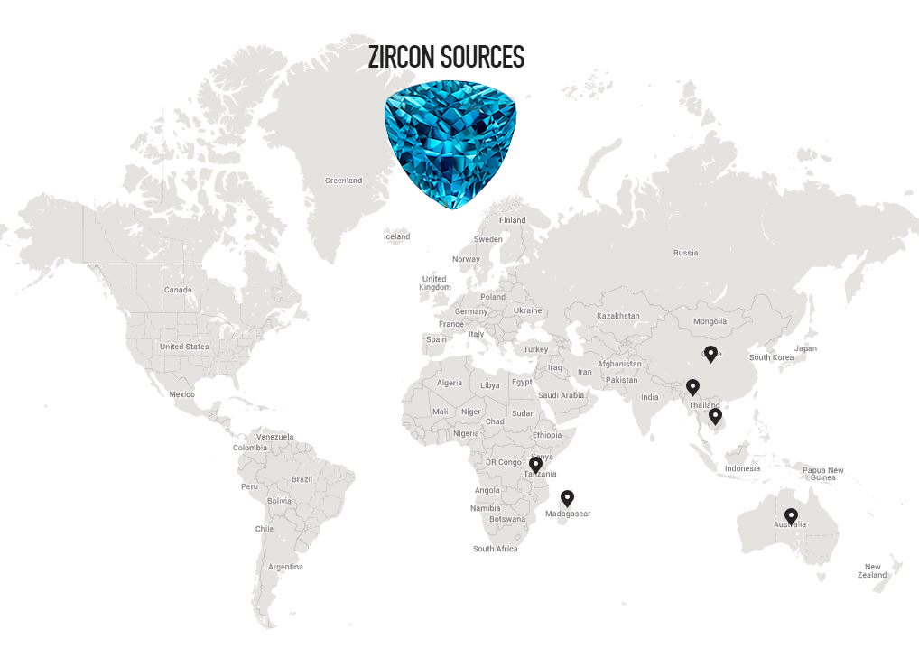 Zircon-Map Unique Engagement Rings 