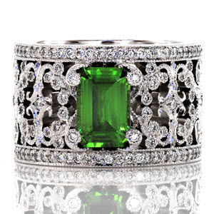 Tourmaline-Britty Gemstone Anniversary Gifts Tourmaline-Britty Gemstones Unique Engagement Rings