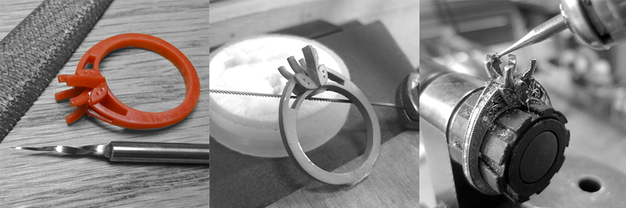 3 September's Custom Engagement Ring Spotlight 3 Unique Engagement Rings