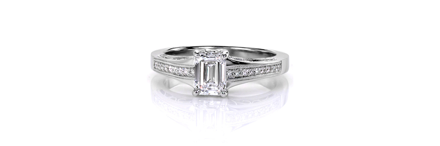 1 January’s Custom Engagement Ring Spotlight 1 Ring Spotlight Unique Engagement Rings